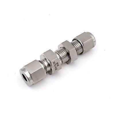 卡套式穿板直通接頭BU型